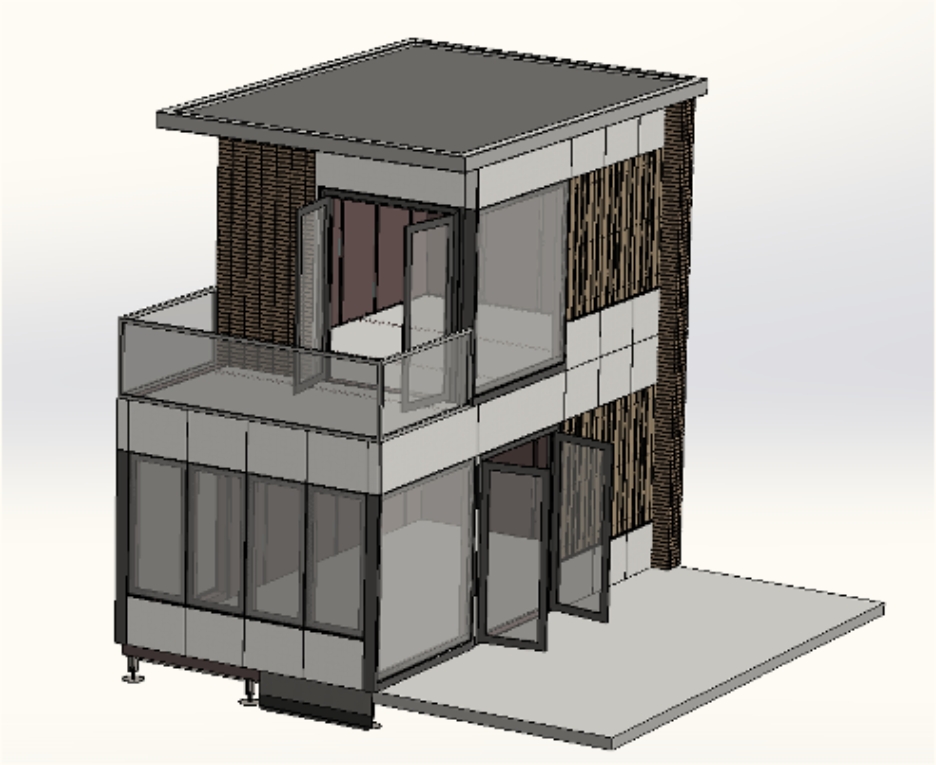 3d model of the Brussels demo