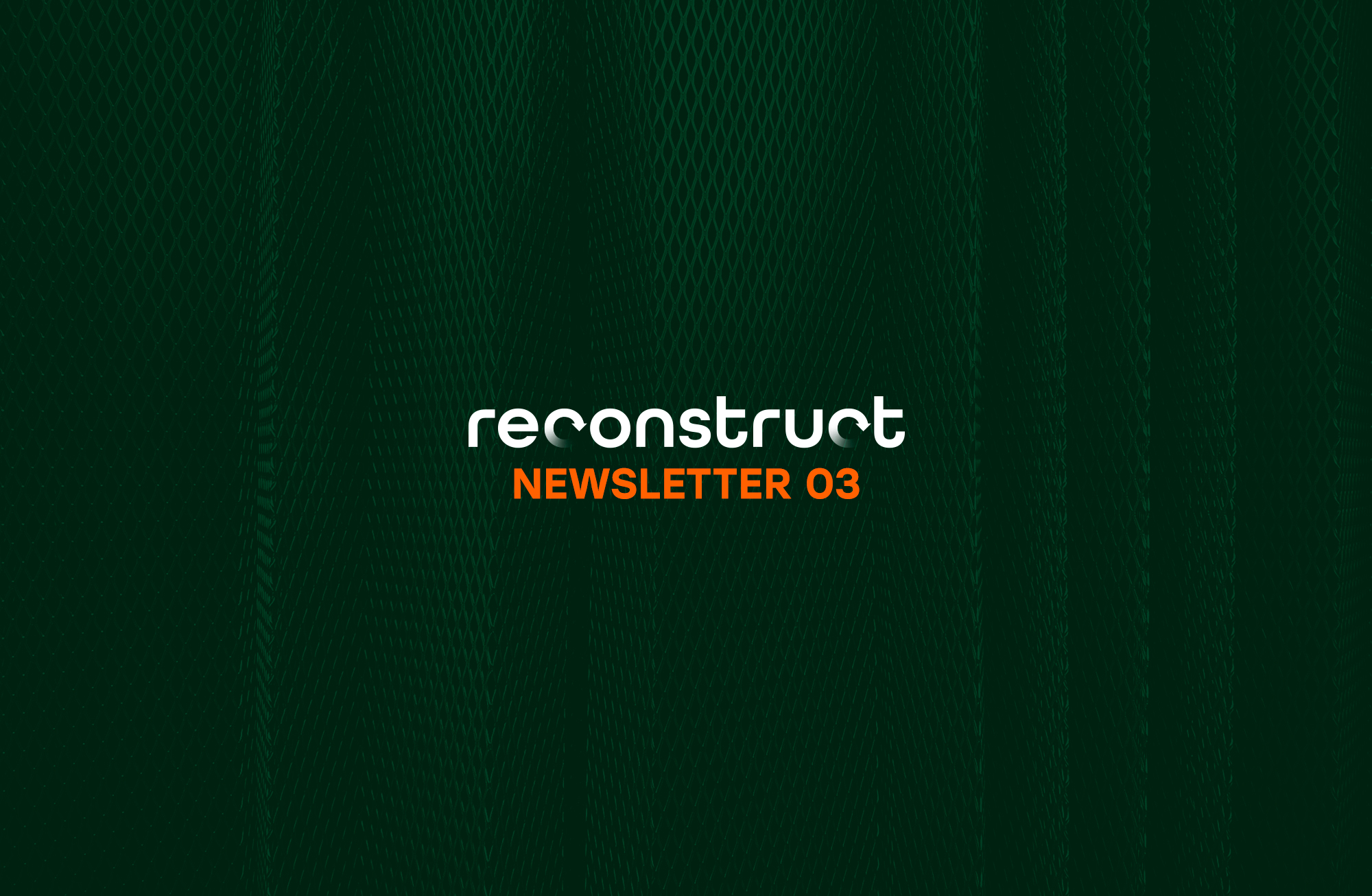 Reconstruct Newsletter 3