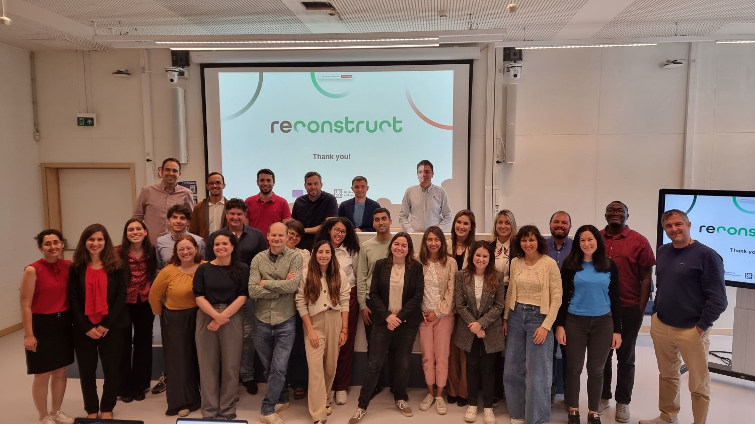 Group photo at RECONSTRUCT plenary