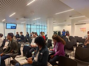 People in a conference room