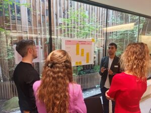 People participating in a in-person workshop