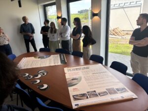 consortium partners visit the Brussel demo building at Green Energy Park