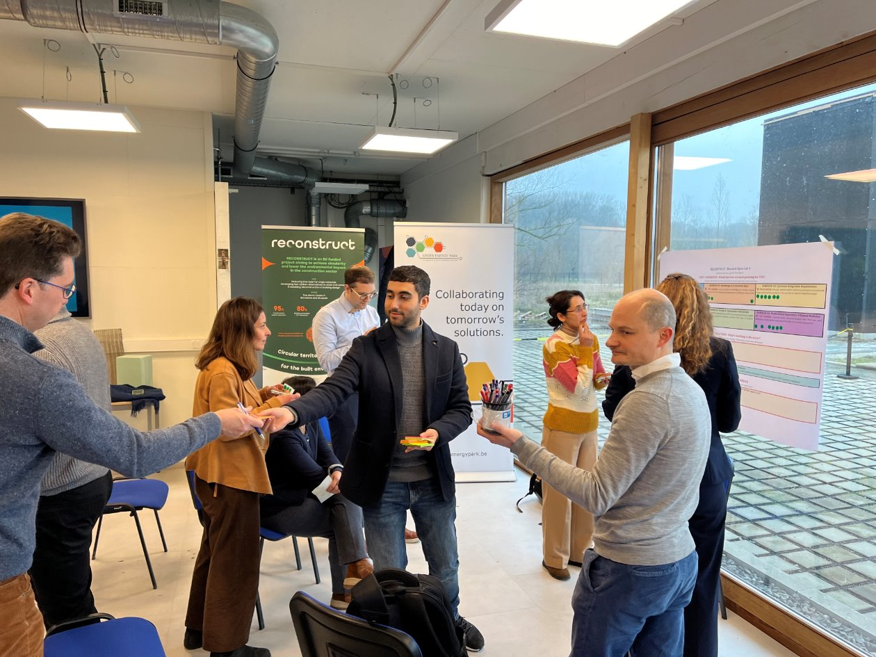 Moments during stakeholders workshop in Barcelona and Brussel