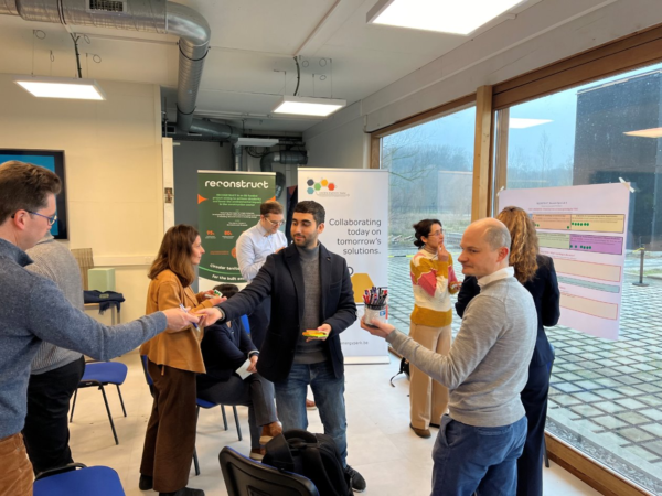 Moments during stakeholders workshop in Barcelona and Brussel